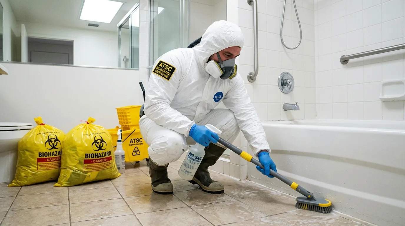 Decontamination equipment deployed for Blood Cleanup in Fountainhead-Orchard Hills